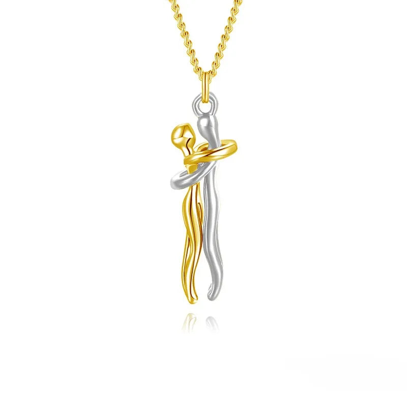 Collana Eternal Hug in oro 14K