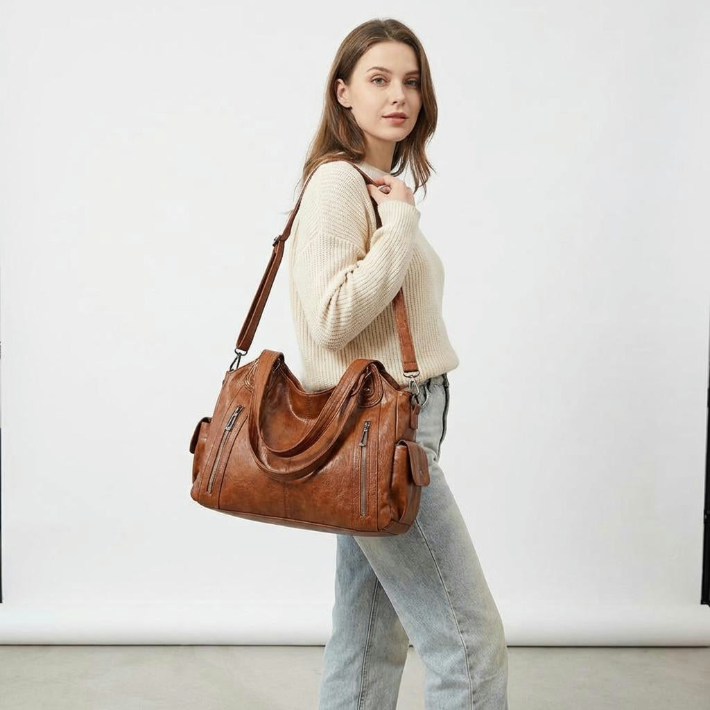 Auricci Leather Shoulder Bag