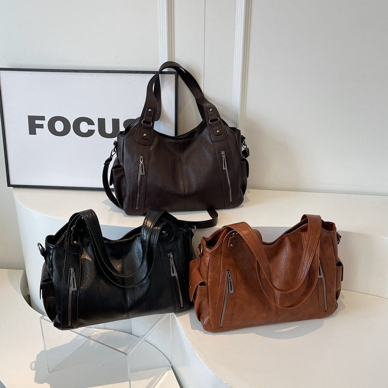 Borsa a tracolla in pelle Auricci